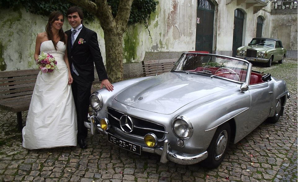 Carro clássico para casamento em Lisboa